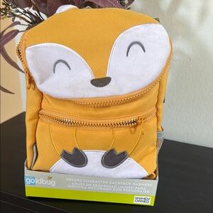 Kids Fox Backpack Harness - Yellow and White